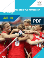 All In: The IOC Athletes' Commission Strategy