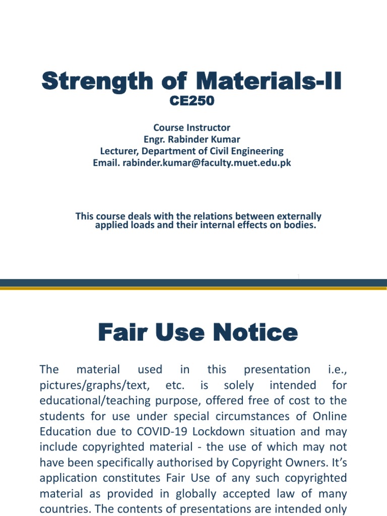 2-Principal Plane, Stress | PDF | Stress (Mechanics) | Plane (Geometry)
