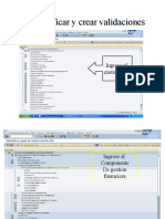 Para Verificar y Crear Validaciones