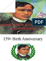 3 - Rizal's Birth To Studies in Binan, Laguna