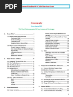 Oceanography For General Studies UPSC Civil Services Exam: Short Notes PDF