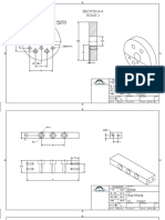 Section A-A Scale 2: 4xø3.3 Thru Ø5.5 4.5