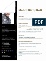 Mabdi Rizqi Rofi: Communication Science Student