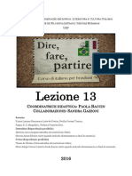 1.dire, Fare, Partire 2016 Lezione 13