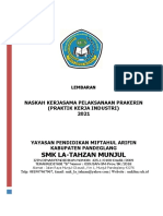 Naskah Kerjasama Pelaksanaan Prakerin