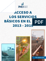 Acceso A Los Servicios Básicos en El Perú 2013-2018 INEI