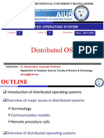 Distributed OS:: Advanced Operating System