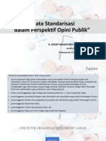 Data Stadarisasi Dalam Persepsi Opini Publik - Encep Wagan