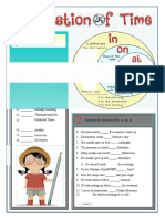 Time - Preposition