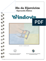 CArttilla de Ejercicios Windows