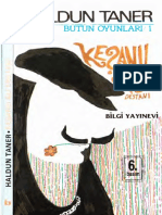 Haldun Taner - Bütün Oyunları 1 - Keşanlı Ali Destanı - Bilgi Yay-1995