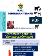 Parameter Genetik REPITABILITAS