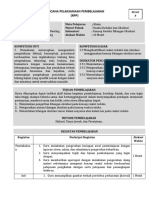 Rencana Pelaksanaan Pembelajaran (RPP) : Kelas X SMA