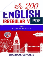 Over 200 English Irregular Verbs