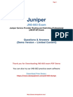 Juniper: JN0-663 Exam