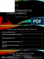 Unidad 3 Transformando El Conocimiento PDF