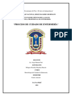 Cuidado de enfermería para adulto mayor con sobrepeso