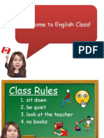 Welcome To English Class!