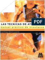LIBRO ATL Las Técnicas de Atletismo Manual Práctico de Enseñanza Ed. PaidoTribo Jose Enrique Gallach Lazcorreta