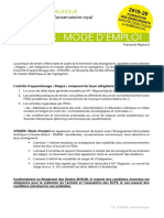 Stage Mode D'emploi MU 1920