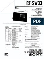 Sony Icf-sw33 Sm