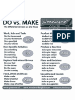 Do vs Make