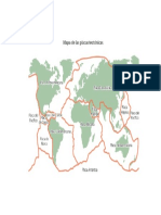 Mapas de Las Placas Tectonicas