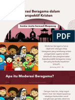 Urgensi Moderasi Beragama