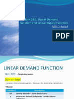 Module 5&6 - Linear Demand Function and Supply Function (Application) - Part 2