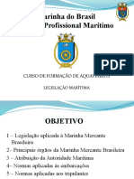 Apresentação de Legislação Marítima