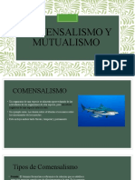 Comensalismo y Mutualismo (Exposición)