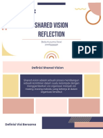 Reflection Shared Vision