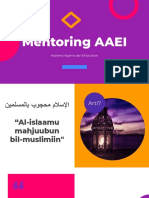 Mentoring AAEI - Materi 2 - Al-Islaamu Mahjuubun Bil Muslimin