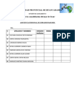 Asistencia Diaria de Empadronadores