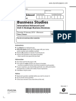 Questionpaper Unit3WBS03 January2018