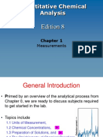 Quantitative Chemical Analysis: Edition 8