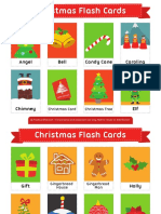 Christmas Flash Cards 2x3
