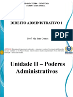 PARTE 2-AULA SLIDES Direito Administrativo 1 - Poderes Adm