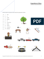 Prepositions of Place 456 Beginner - Grammar Practice Worksheets - ESL Library