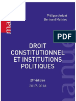 Droit Constitutionnel Et Institutions Politiques 2017-2018 (29e Éd) by Philippe Ardant Bertrand Mathieu [Ardant, Philippe Mathieu, Bertrand] (Z-lib.org).Epub