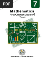 Math7 Q1 Week 6 Enhanced