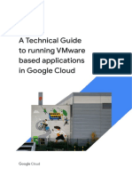 A Technical Guide To Running Vmware Based Applications in Google Cloud