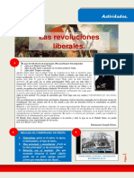 Las Revoluciones Liberales.: Actividades