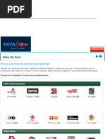 DTH India - Tata Sky DTH Channel Packages