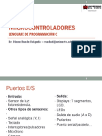 Microcontroladores Lenguaje de Programación C