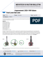 Major Design Improvement 2020 1989 Subaru Front Lower Ball Joint - EN