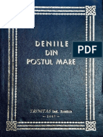 Deniile Din Postul Mare 2007