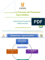 Vitaminas Hiposolubles