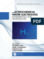 Electrochemical Water Electrolysis-Fundamentals and Technologies-CRC Press