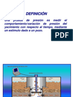 Objetivos de Las Pruebas de Presión. Tipos de Pruebas